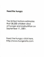 Feed the hungry