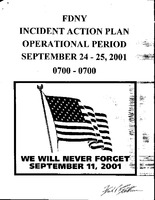 Incident Action Plan: 9/24/01 - 9/25/01