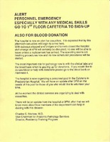Alert Personnel Emergency Especially With Any Medical Skills