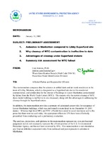 Preliminary Assessment of Asbestos Contamination of Lower Manhattan