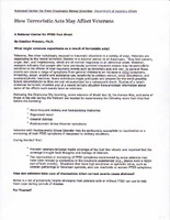 How Terroristic Acts May Affect Veterans [1 of 3]