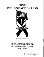 Incident Action Plan: 9/28/01 - 9/29/01