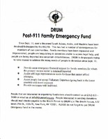 Post-911 Family Emergency Fund [1 of 2]